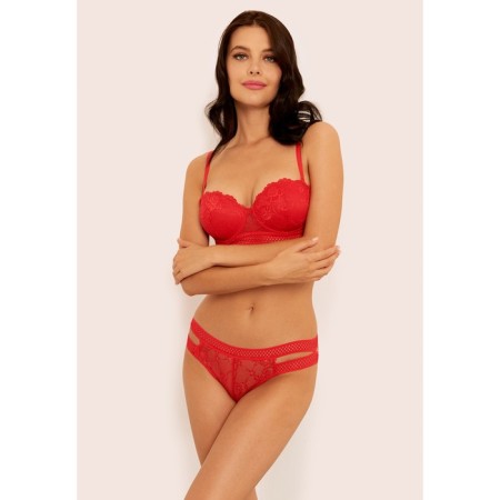 Women's bras of Villama, size 75d, red color