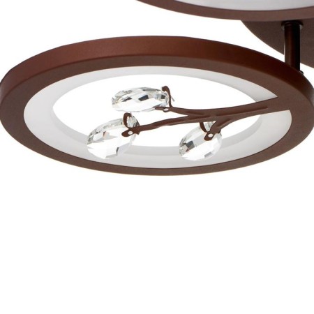Causteen with PDU 661315/6 LED 120W 3 modes 3000-6000k coffee 59x59x13.5 cm-6