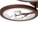 Causteen with PDU 661315/6 LED 120W 3 modes 3000-6000k coffee 59x59x13.5 cm