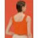 Female T -shirt, size 44, orange color