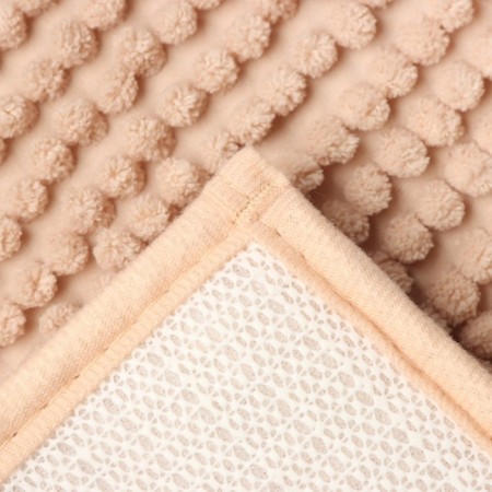 Set of bathroom rugs Ethel Bukley Color Bezh 2 pcs, 38x58 cm, 48x38 cm-4