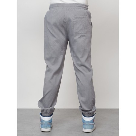 Male tracksuit, size 56, gray color-7