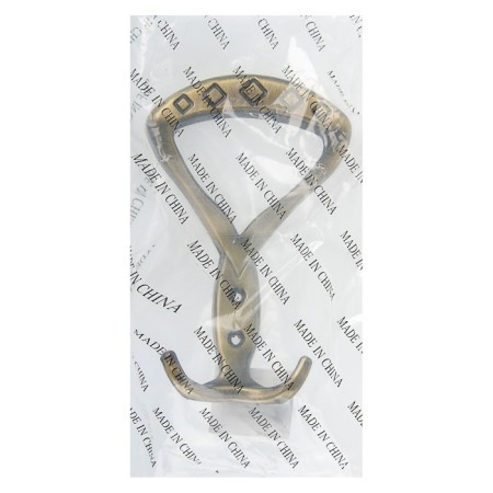 Hook furniture tundra TKT008, three -rod, bronze-1