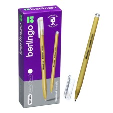 Gel handle Berlingo Brilliant Metallic, 0.8 mm, gold metallic