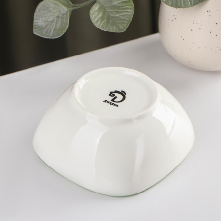 Porcelain salad with a spoon of the green garden, 250 ml-2