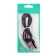 Luazon cable, microUSB - USB, 1 A, 1 m, nylon braid, white -violet