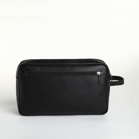 Lightning cosmetic bag, Textura, 2 external pockets, black color-2
