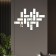 Interior stickers "bricks", mirror, wall decor, set 18 pcs, 15 x 6 cm