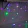 Garland “thread” 5 m with nozzles “large snowflakes”, ip20, transparent thread, 20 LED, glow of multi (RG/RB), blinking, 220 V
