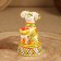 Filimonovskaya toy Bell "Baran", 10-12 cm