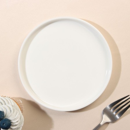 Porcelain dessert plate "Sola", D = 14.5 cm
