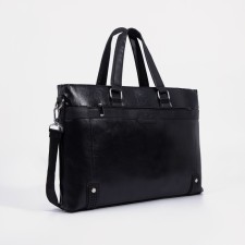 Male bag, black color