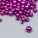 Beads for creativity plastic "Round. Blackberry" d = 3-8 mm, set 10 grams
