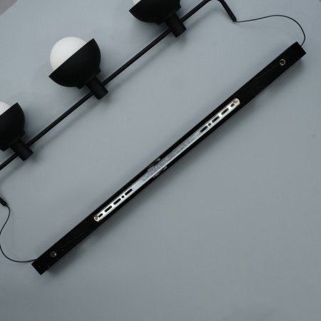 Schenon lamp 3xg9 with black and gold 86x16x25.5-125 cm-9