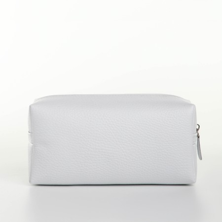 Lightning cosmetic bag, Textura, white color-2