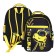 School backpack 38 x 29 x 14.5 cm, Hatber Ergonomic Light, "Motorsport" NRK_15148