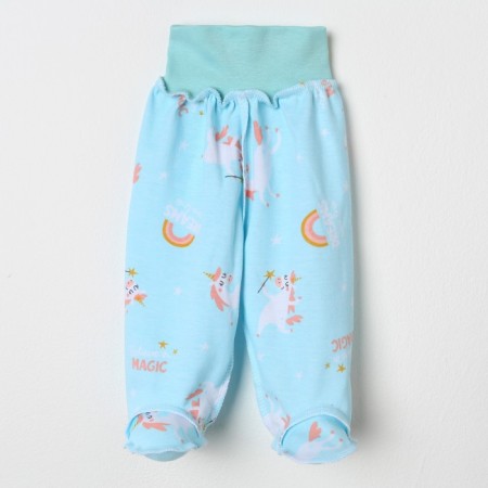 Nursery sliders, blue color, height 56cm