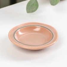 Ceramic “Cream” sauce, 8.7 × 1.6 cm, pink color