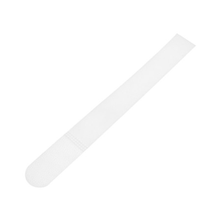 Velcro screed for wires nylon 180x20x1.5 mm tundra, white color, 10 pcs.-5