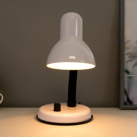 E27 desktop lamp, light regulatory (220V) white 34x14x14 Risalux-1