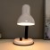 E27 desktop lamp, light regulatory (220V) white 34x14x14 Risalux