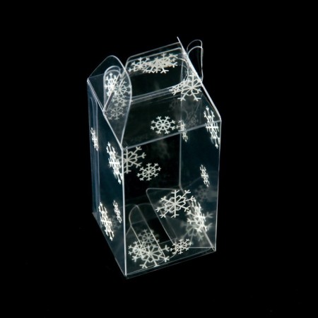 Folding box from PVC 4 x 4 x 8 cm "Festive mood"-4