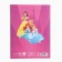 Color paper, A4, 16 sheets, 8 colors, non -unilateral, on paper, 48 g/m², princesses