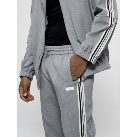 Sports suit men's, size 50, gray color-11