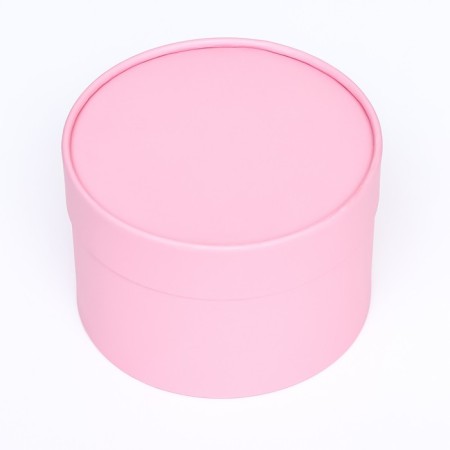 Gift box "Tenderness" pink, hooked without a window, 16 x 9 cm-1