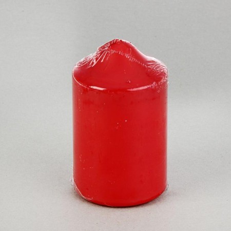 Classic candle 7x12 cm, red-3