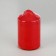 Classic candle 7x12 cm, red