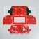 Box for Capcakes "Nutcracker" 10 x 16 x 10 cm, New Year