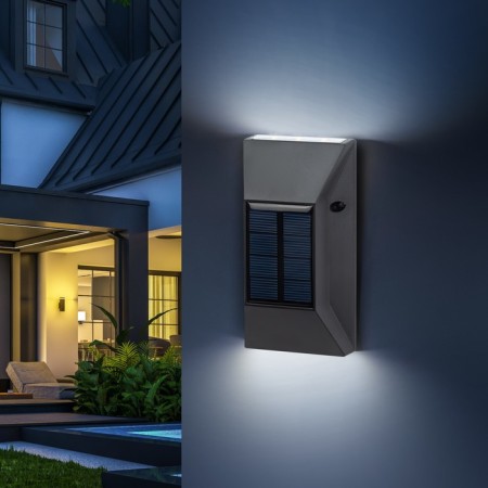 Lamp Garden era on the sunny battery LED, wall -mounted-1