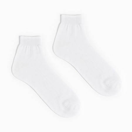 Male socks, white color, size 27