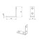 Corner, 40 x 40 x 16 x 1.8 mm, galvanized