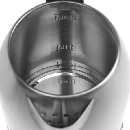 Electric kettle Homestar HS-1009, metal, 1.8 l, 1500 watts, silver-black-2