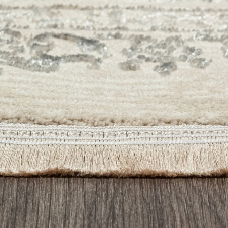 Oval carpet Valentis mikonos, size 80x150 cm, color Cream/A.Gri-4