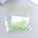 Decor for creativity Plastic "elongated crystal" set of 60 pcs green 0.8x0.6 cm
