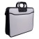 Plastic portfolio A4 BRAUBERG "Prime Minister", 390 x 315 x 120 mm, 3 compartments, on lightning, gray