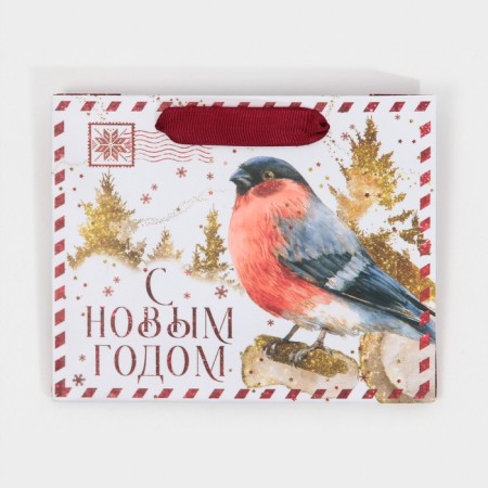 Laminated horizontal "New Year's Bandera", 15 x 12 x 5.5 cm, New Year-5