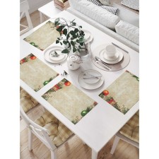 A set of napkins for setting the table 