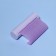 Leaf soap, in roll, d 2.3 × 9 cm, 120 cm, purple color