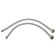 Accoona A4166G kitchen mixer, single -leaf, with nut, silumin, white color
