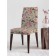 Czech for stool "delicate pink flowers", decorative, velor