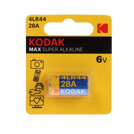 Alkalin battery Kodak Max Super, 28a (K28A -1/4LR44) -1BL, 6V, blister, 1 pc.