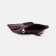 Women's wallet on the button, burgundy color