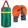 Set of Boxing children: gloves, pear, d = 20, h = 35cm, color mix