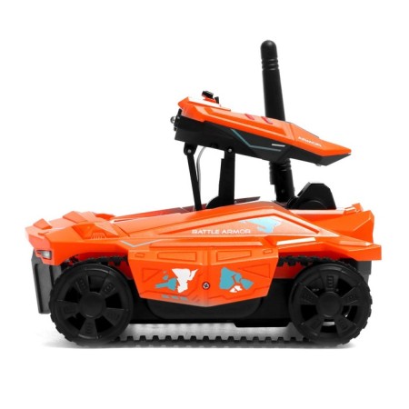 All -terrain vehicle radio -controlled “spy” with a video camera, phone control, light, color orange-4