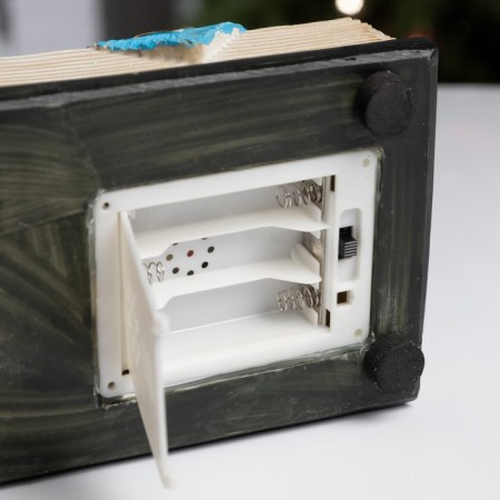 LED figure "Festive evening" 19 × 15 × 12 cm, polystone, AAX3 batteries (not in the kit), USB, glow of multi-5