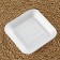 Substract-sneakers for products, 12.7 × 12.7 × 2 cm, white color, 900 pcs/units.
